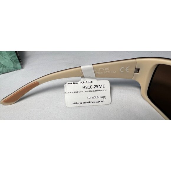 Maui Jim Local Kine MJ810-25MC HCL Bronze Sunglasses 61-18-125 - Picture 6 of 8